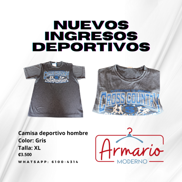 Camisa Deportiva Hombre