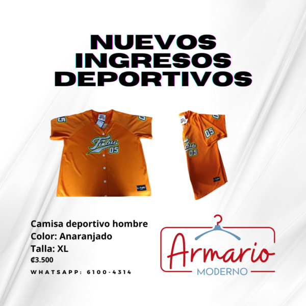 Camisa Deportiva Hombre