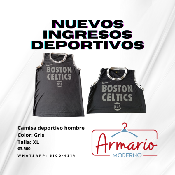 Camisa Deportiva Hombre