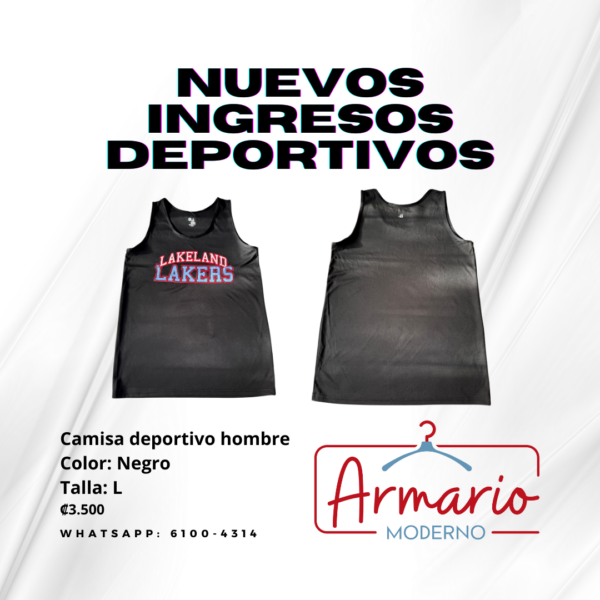 Camisa Deportiva Hombre