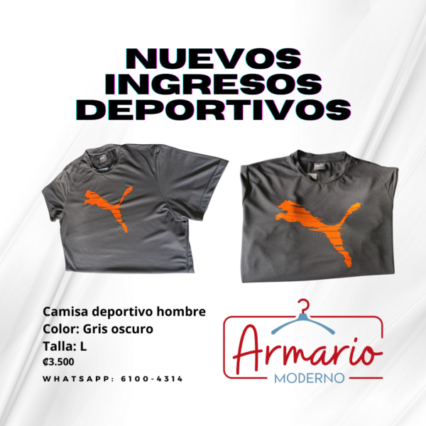 Camisa Deportiva Hombre