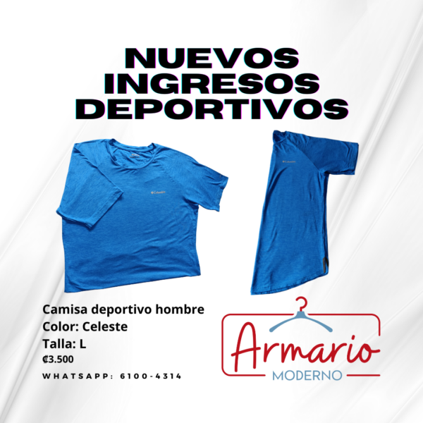 Camisa Deportiva Hombre