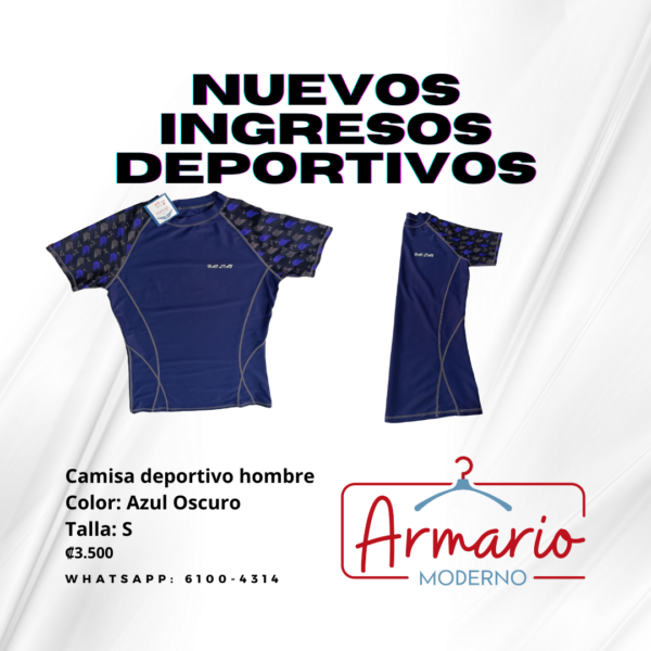 Camisa Deportiva Hombre