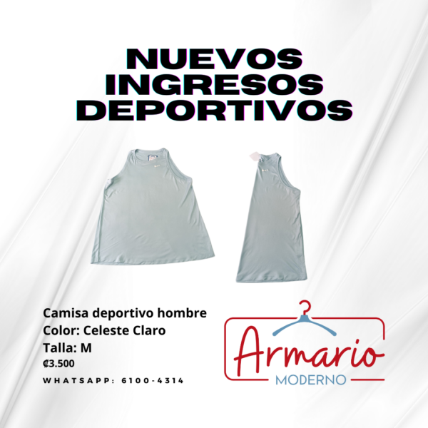 Camisa Deportiva Hombre