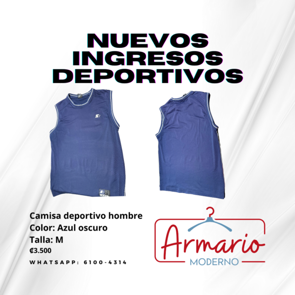 Camisa Deportiva Hombre