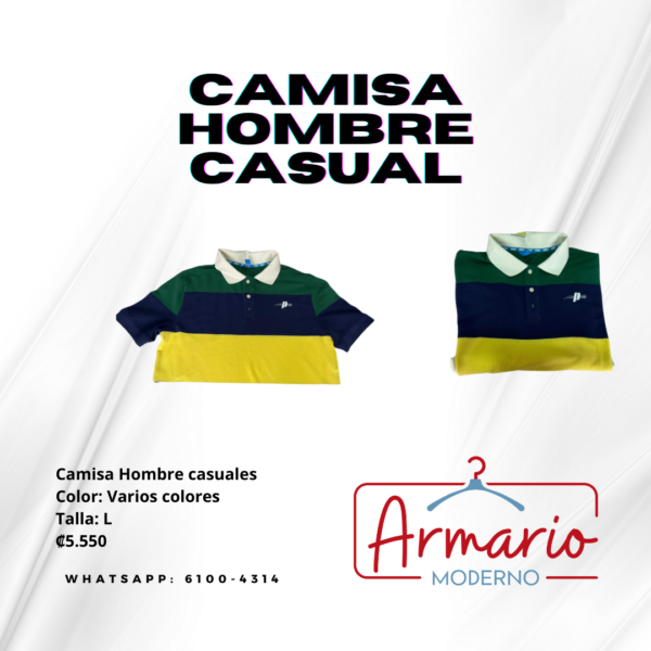 Camisa tipo Polo