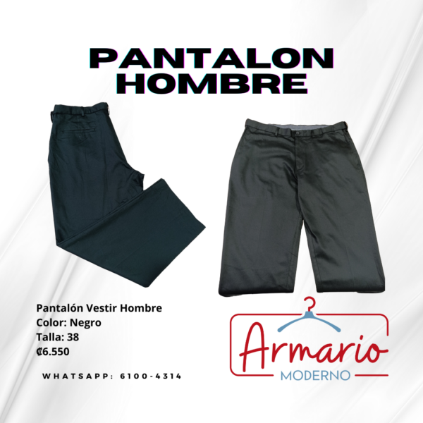 Pantalon de Vestir Hombre