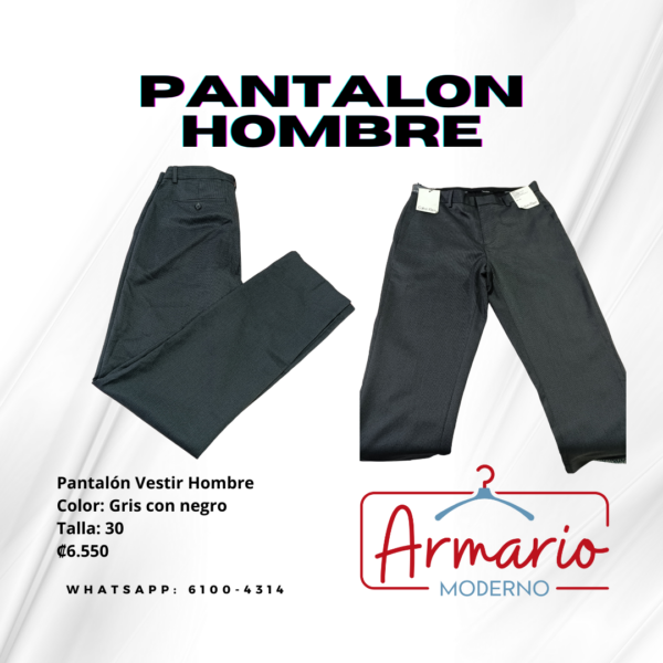 Pantalon de Vestir Hombre