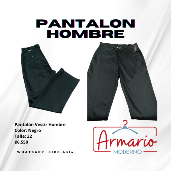 Pantalon de Vestir Hombre