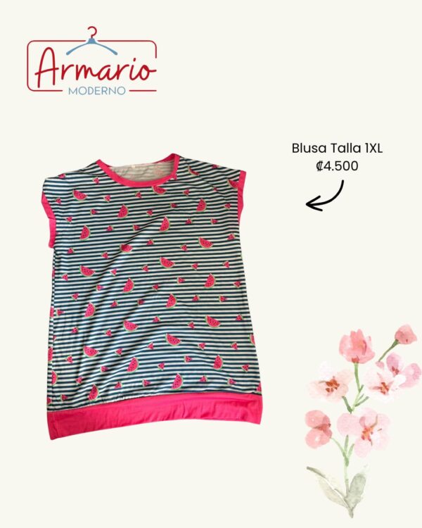 Blusa sin mangas