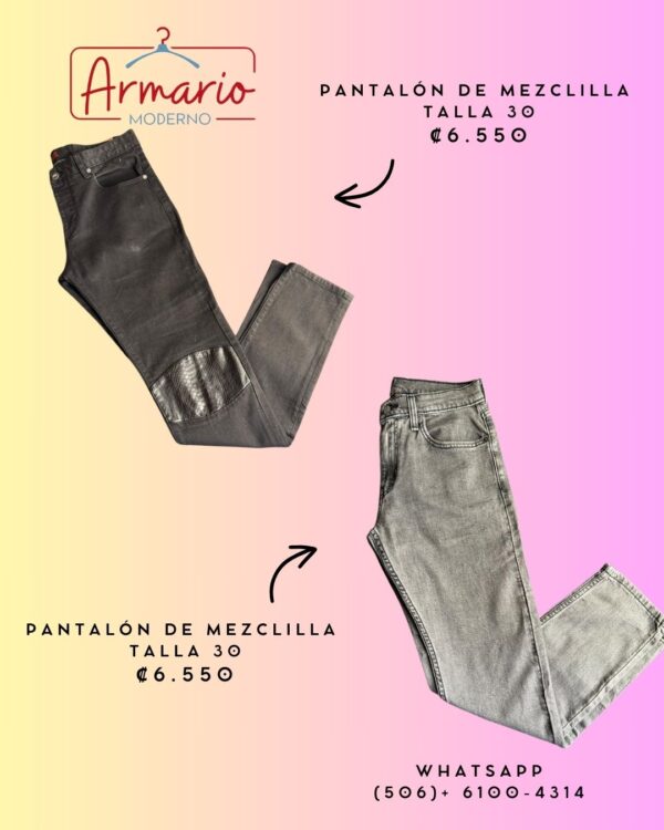 Pantalones de mezclilla