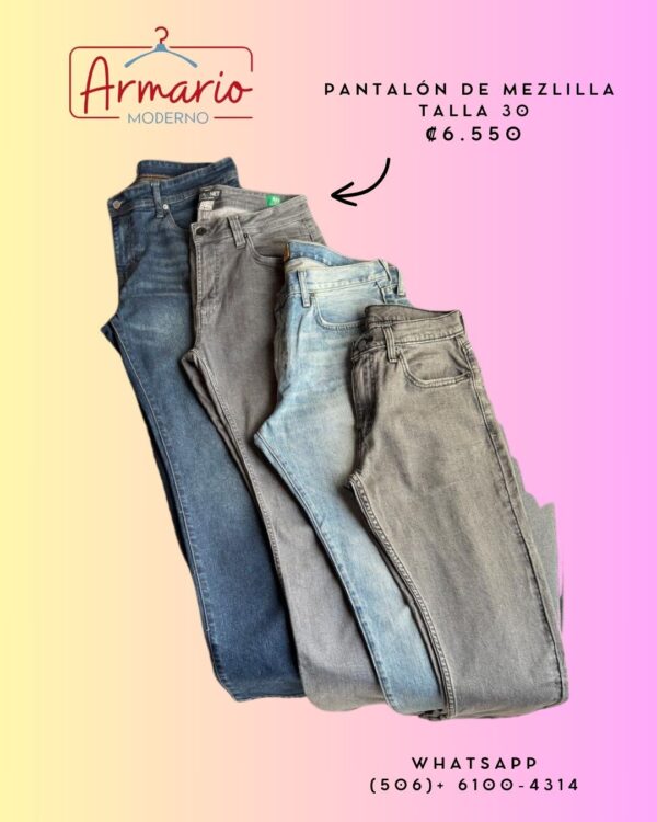 Pantalones de mezclilla